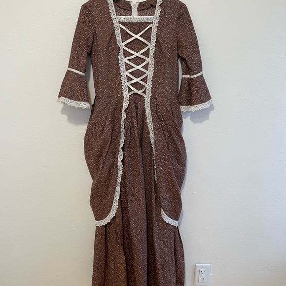 🌼PRIDE & Prejudice Little Women Inspired long Prairie Style Handmade Dress - Picture 11 of 13